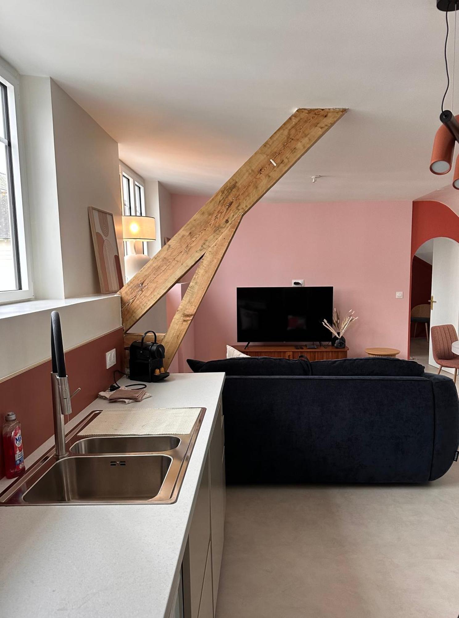 Grand Appartement Ultra Moderne Plein Centre, Plage A Pieds, Avec Parking Concarneau Dış mekan fotoğraf